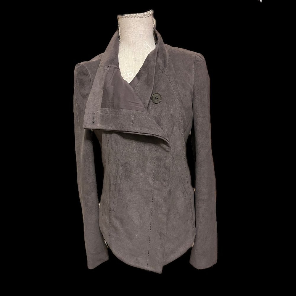 NWOT BCBG MazAzria Suede Moto Jacket-S